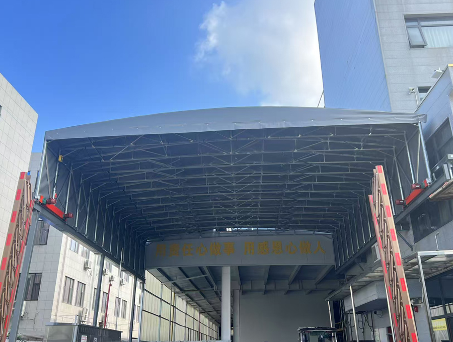 廠房通道推拉棚